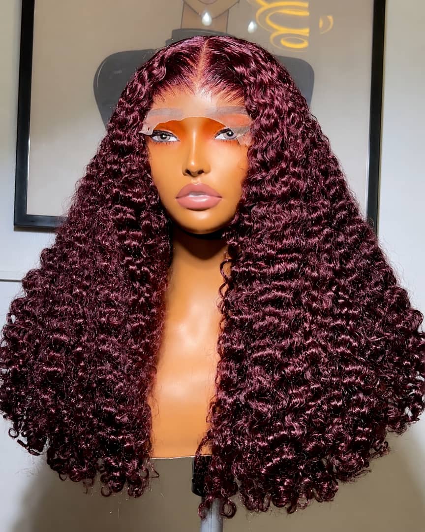 Gee Hair NG Pixie Curls in burgundy